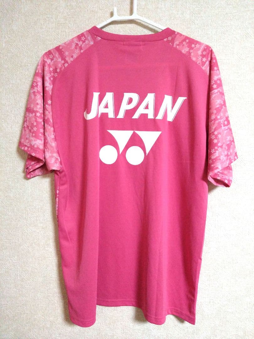 YONEXヨネックス 日本代表応援サクラピンクウェアO