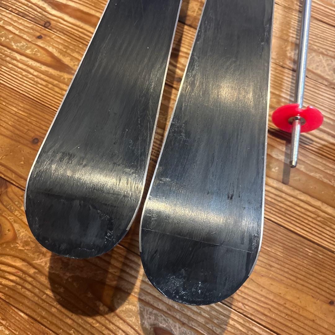 K2 スキーセット 赤と黒