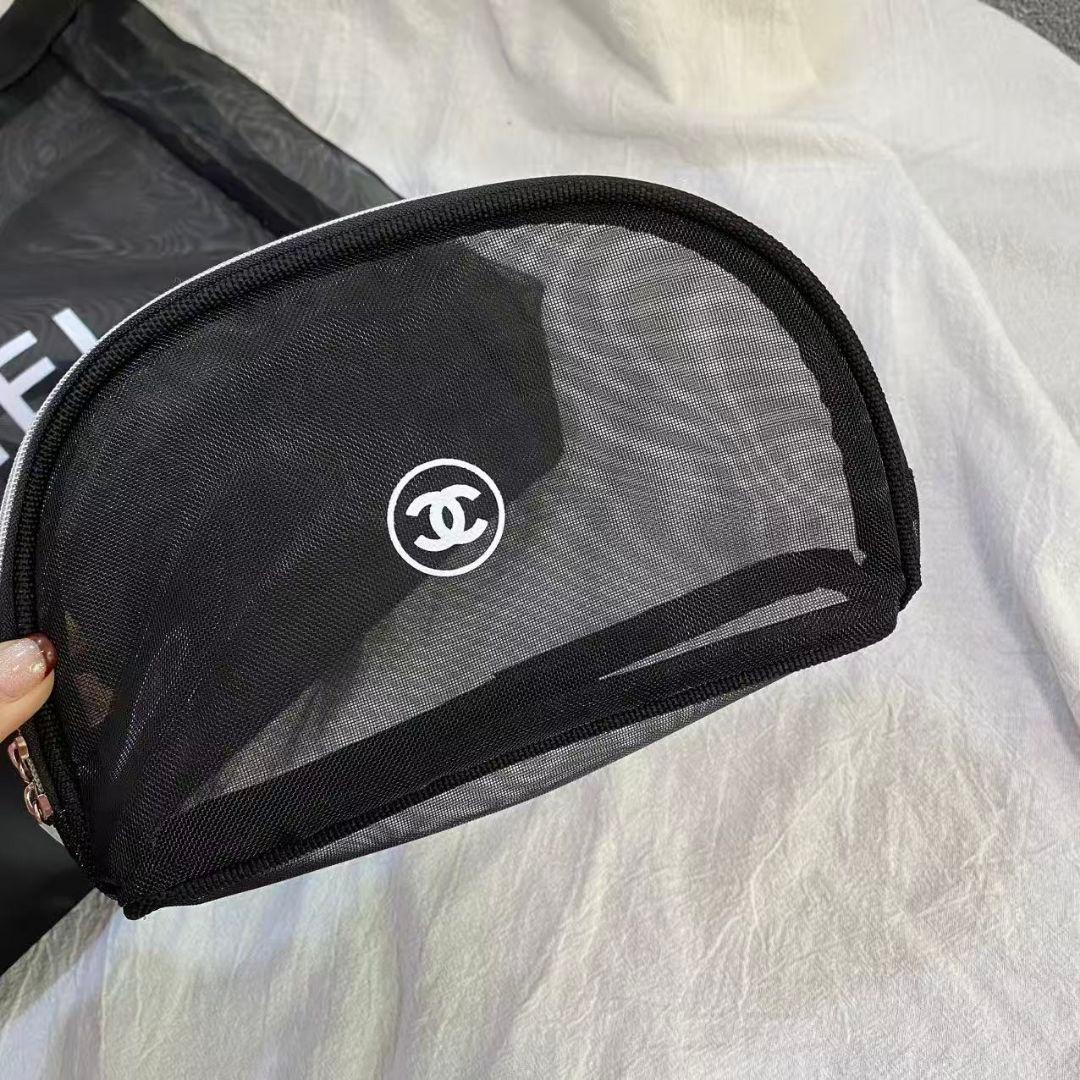 CHANEL ノベルティ メッシュショルダーバッグ 大容量