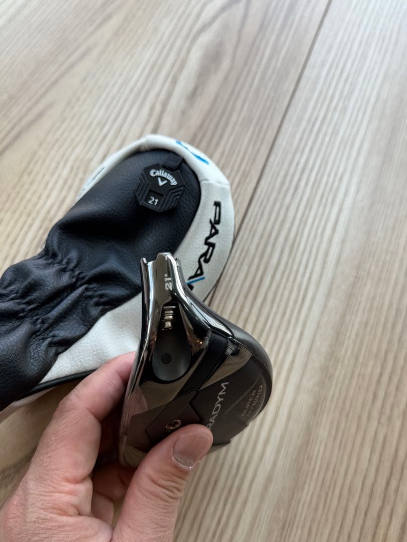 Callaway PARADYM SUPER HYBRID ヘッドカバー付き