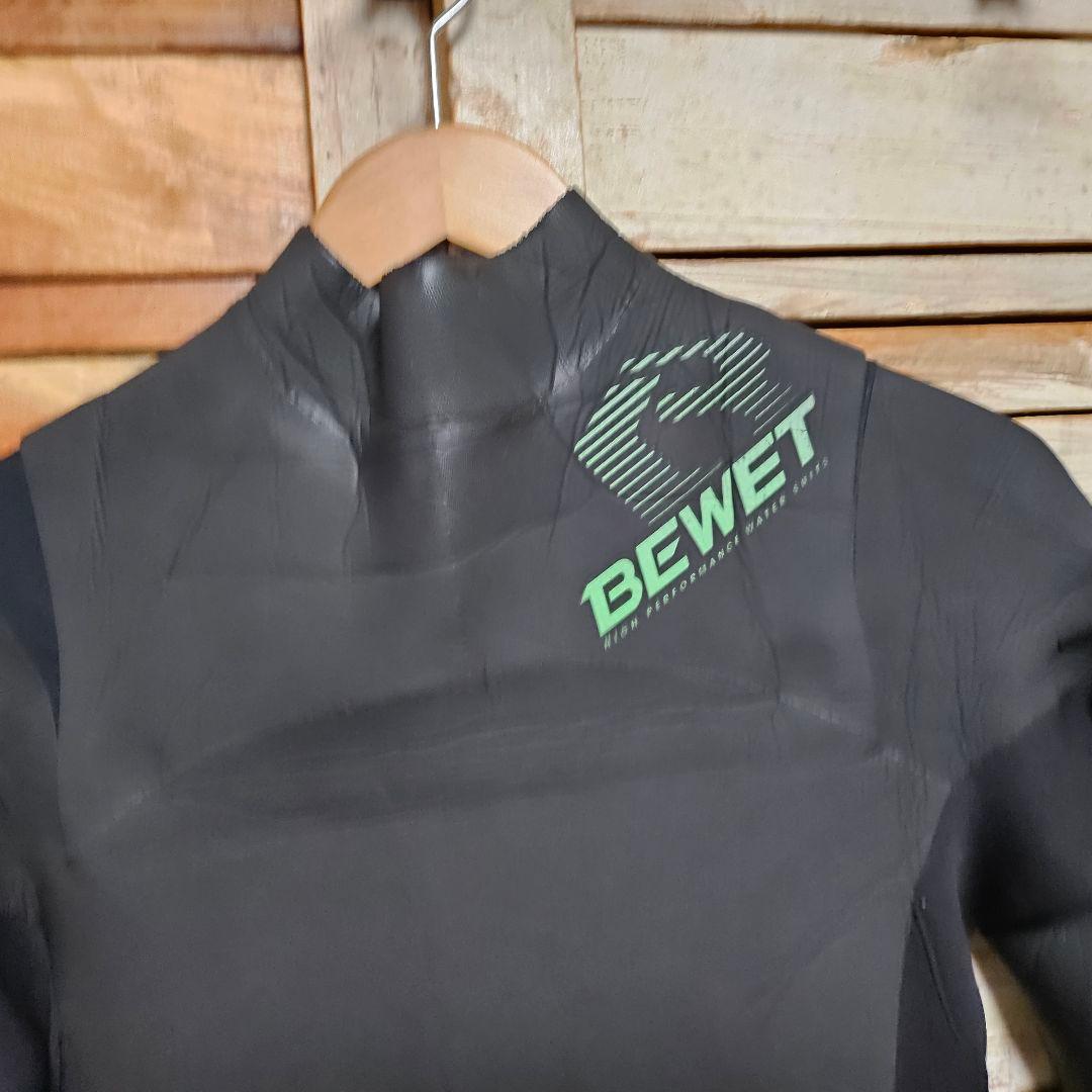 BEWET フルスーツ ウェットスーツ ノンジップ ブラック 裏地起毛 L