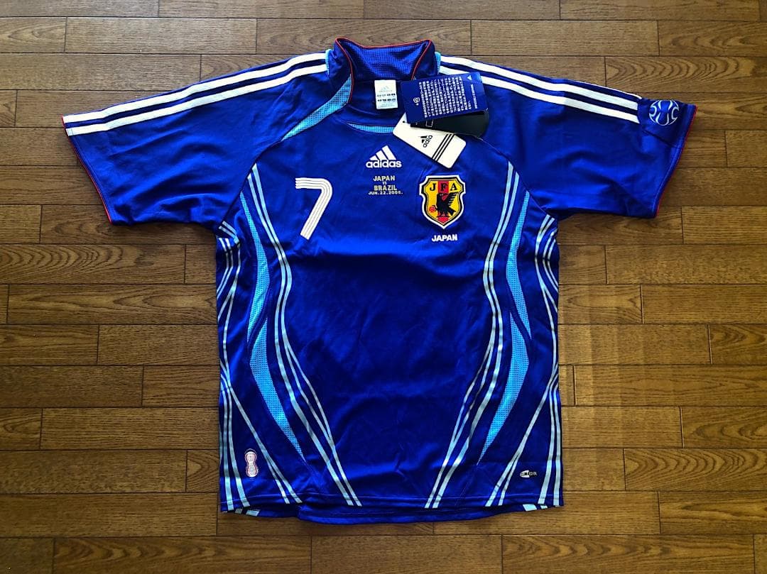アディダス | 新品 | 日本代表 | 中田英寿 | 現役ラストユニフォーム M