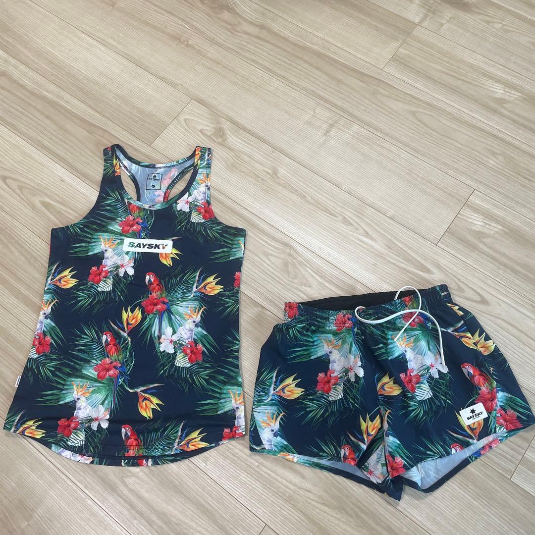 セイスカイ　XS 美品　SAYSKY ランニングパンツ　マラソン　S