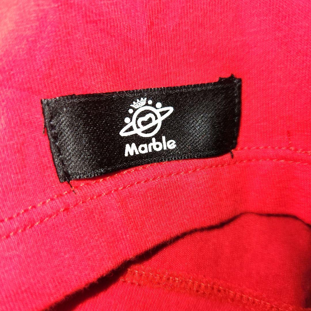 【超美品】Marble　ウエア　レッドTシャツ　Ｌ