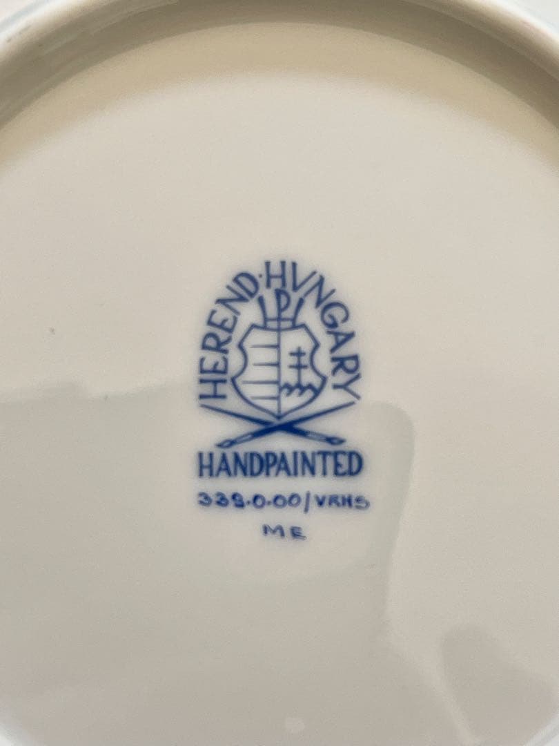 HERENDウィーンの薔薇ペアディッシュ