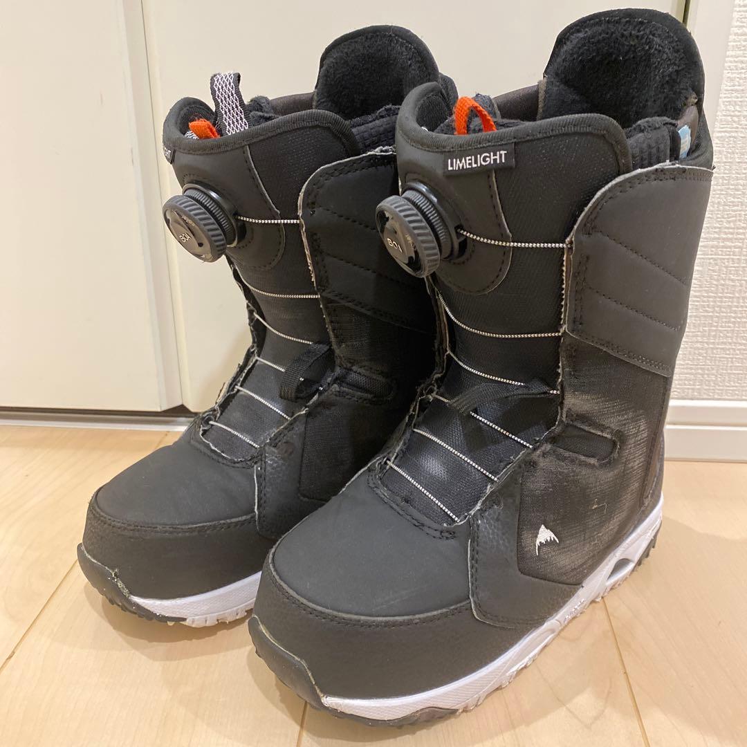 【即日発送】BURTONスノボLIMELIGHT BOA WIDE 23.5cm