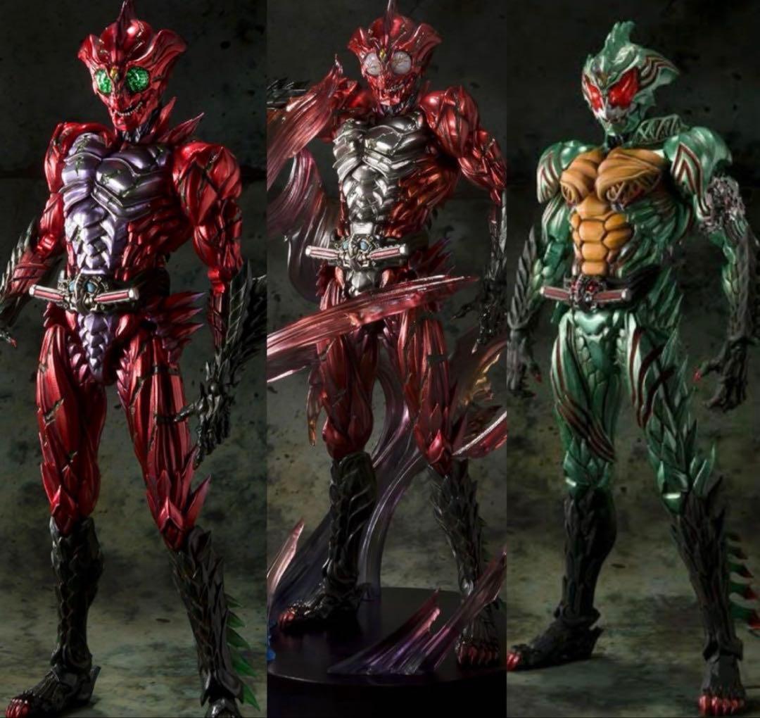 【tak】S.I.C仮面ライダーアマゾン アルファ　オメガ　セット