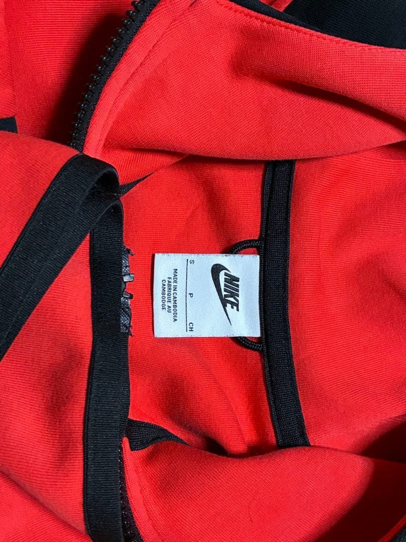 central cee愛用 NIKE テックフリース セットアップS レッド