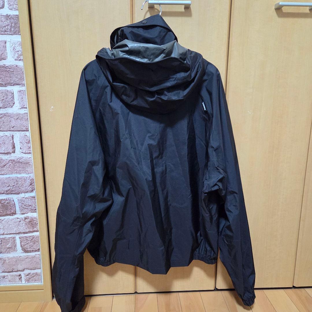 【美品】シマノGORE-TEX Paclite　3L ショート丈　ブラック
