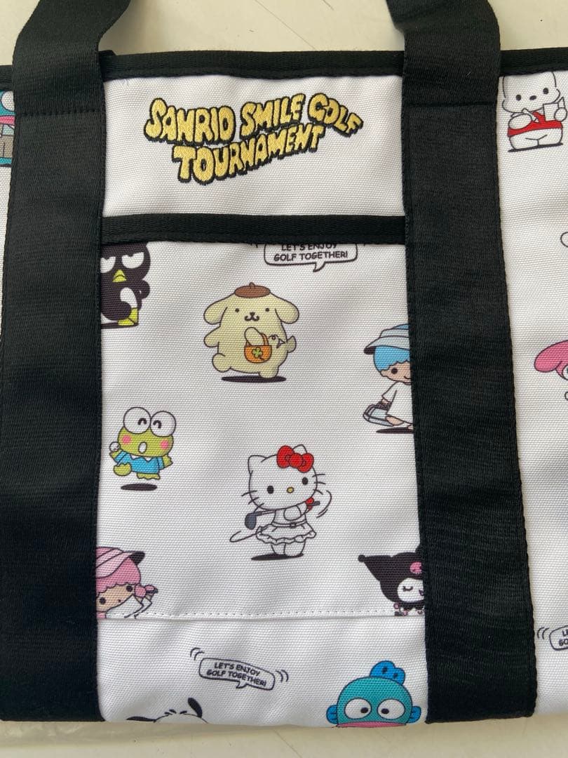 【希少品・新品】サンリオ　スマイルゴルフトーナメント ビッグトートバッグ