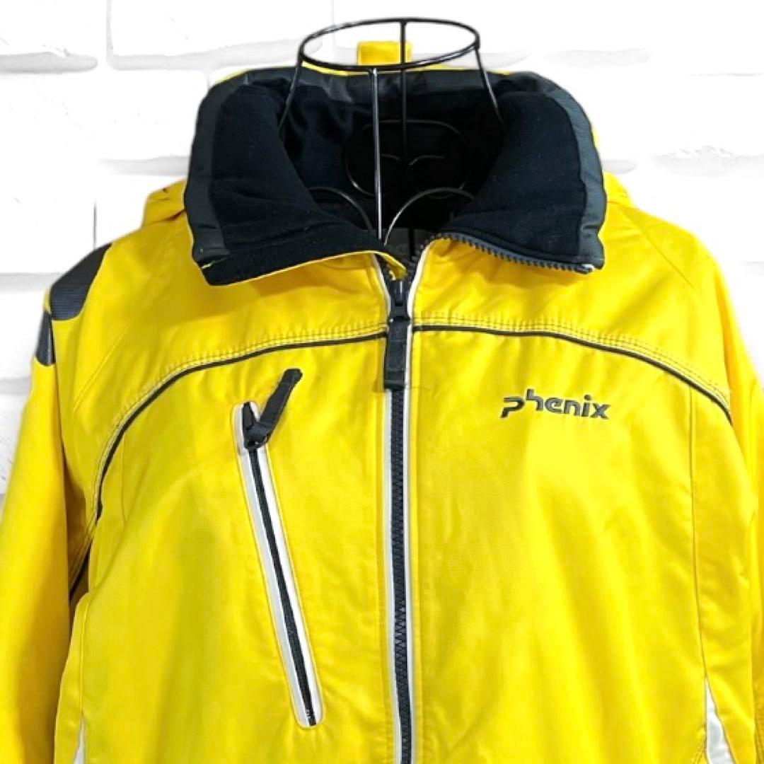 美品『PHENIX』フェニックス　スキーウェア　ジャケット　160 黄色　兼用