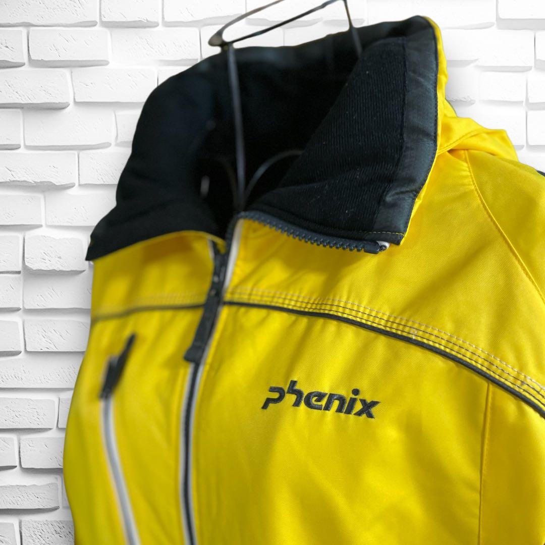 美品『PHENIX』フェニックス　スキーウェア　ジャケット　160 黄色　兼用