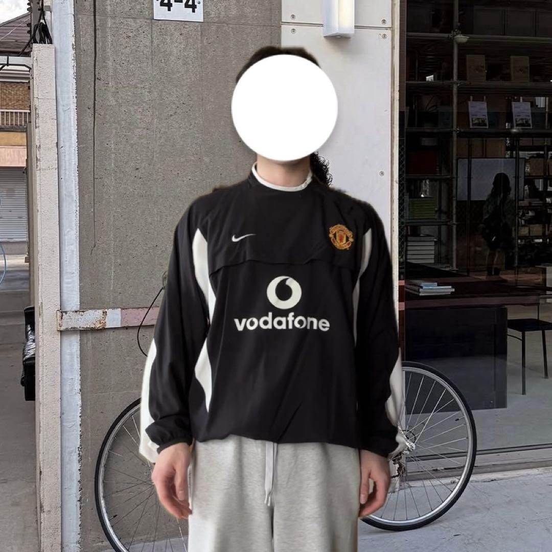 希少サイズ！NIKE マンチェスターユナイテッド　ピステ ウェア ボーダフォン
