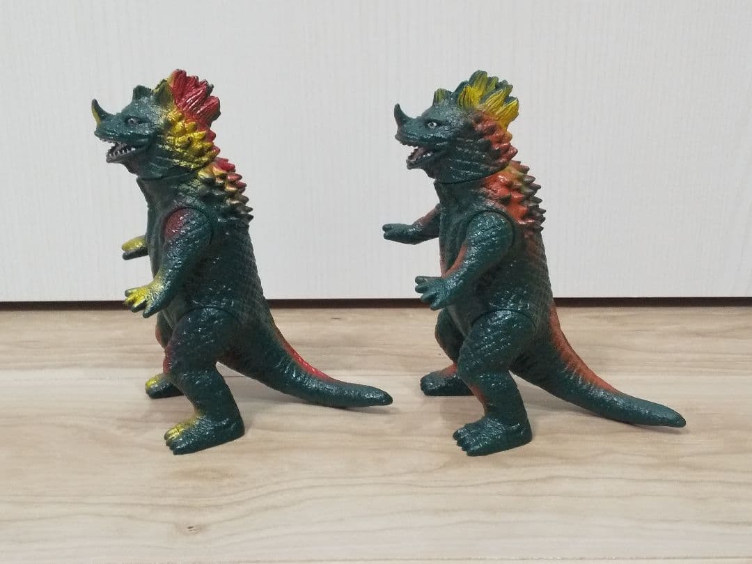 ビンテージ 当時物 ポピー キングザウルスシリーズ ザンボラー ソフビ セット