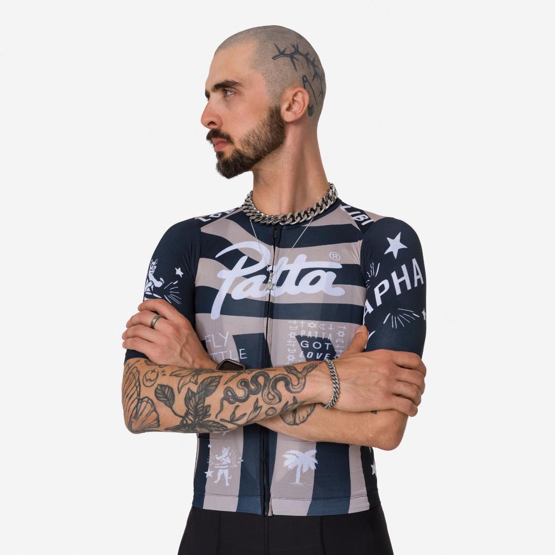 新品 Rapha + Patta メンズ プロチーム トレーニングジャージ XS