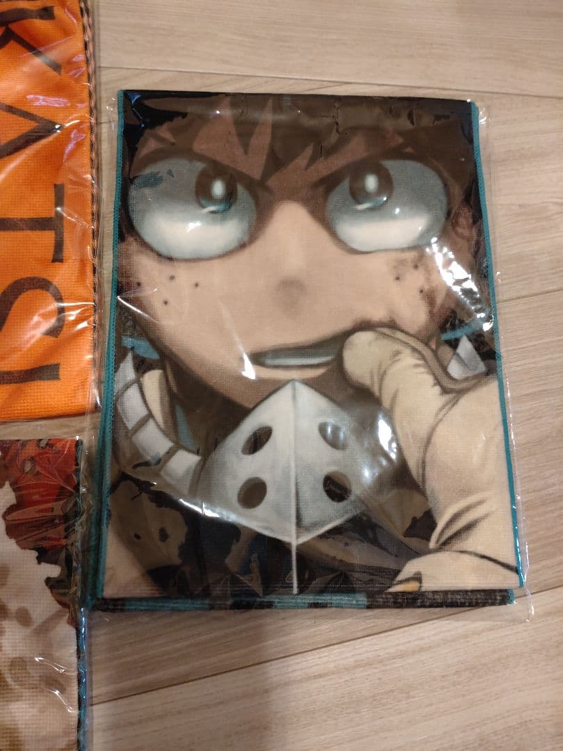 新品未開封　僕のヒーローアカデミア ヒロアカ 大判タオル 緑谷出久 爆豪勝己