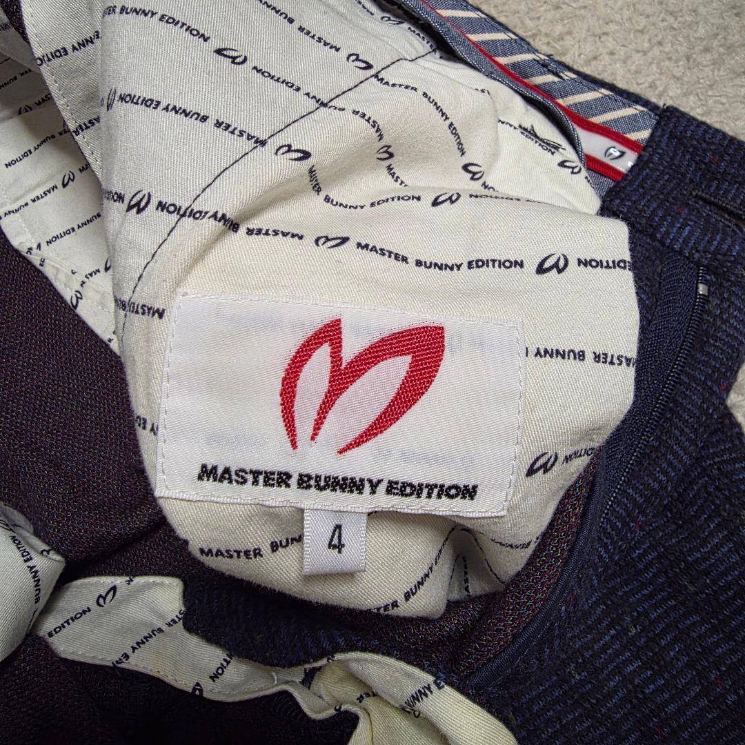 MASTER BUNNY EDITION ゴルフ パンツ【M】サイズ4 ネイビー