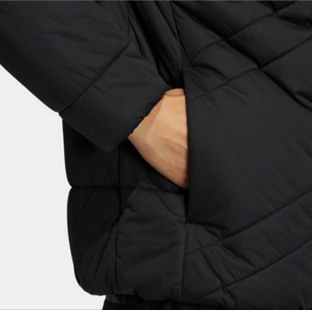adidas ゴルフ　キルティングジャケット　黒　Lサイズ