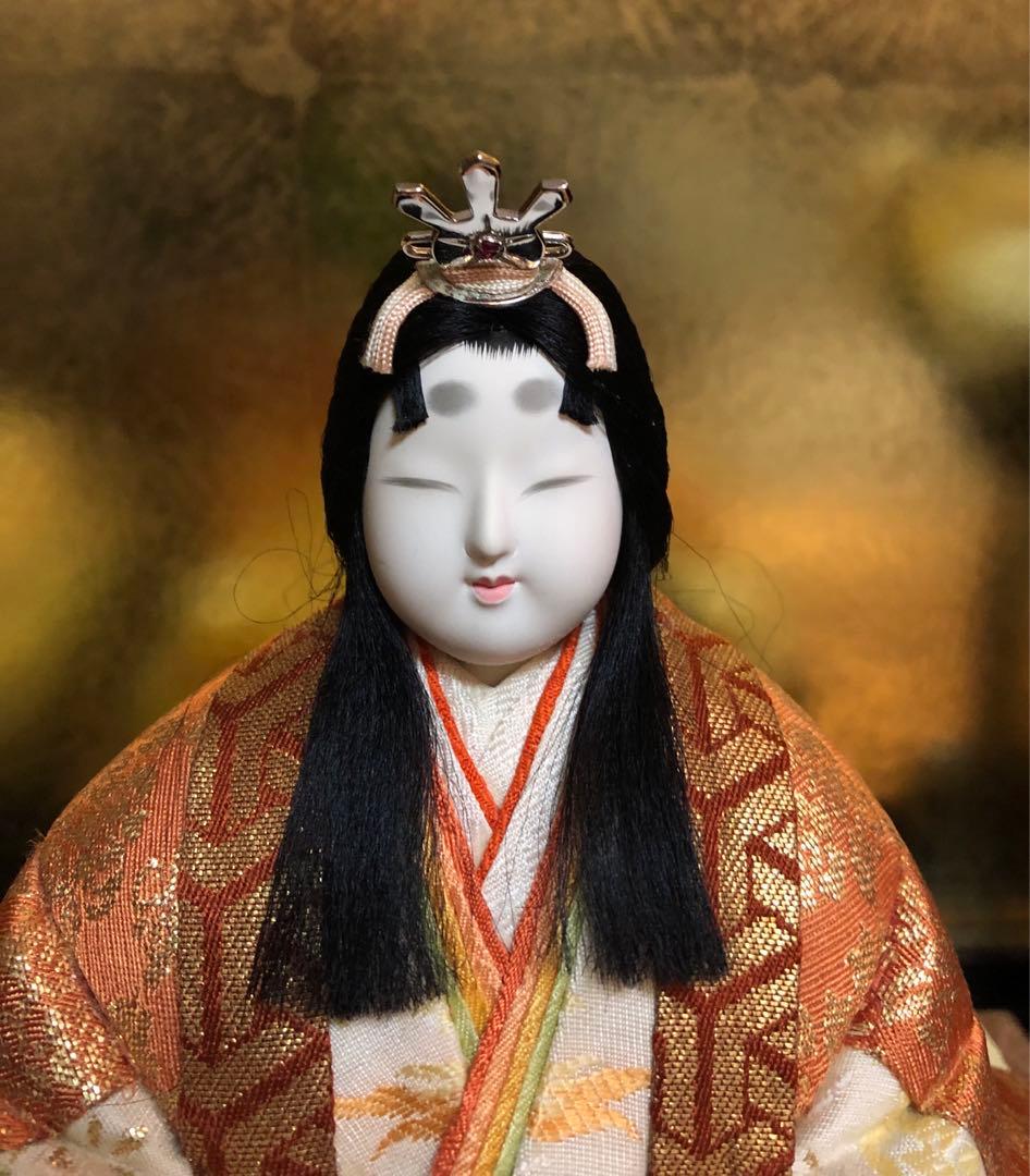 真太呂人形　シンプルで美しい親王飾りひな人形