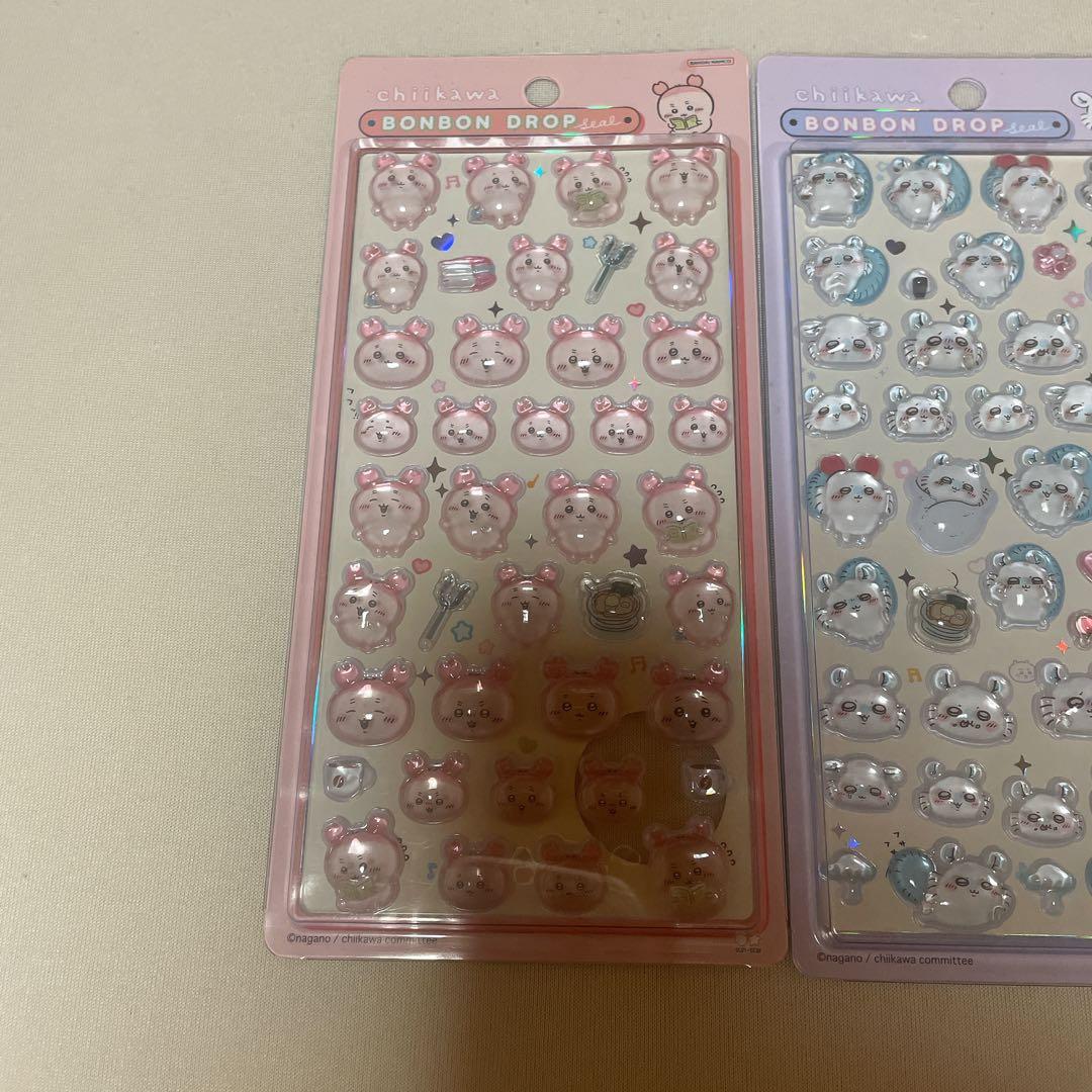 国内正規品 ちいかわ ボンボンドロップシール 第二弾 4種