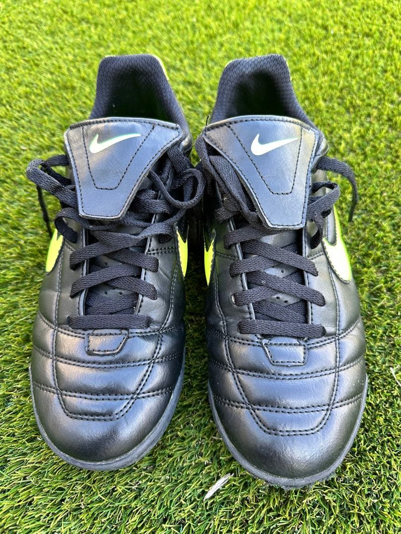 シューズ Nike Tiempo Natural II Volt Leather