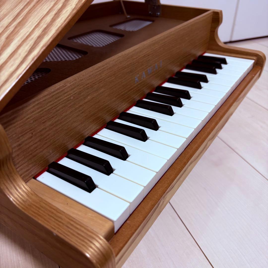 KAWAI ミニピアノ P-32 木製 32鍵 ナチュラル グランドピアノ