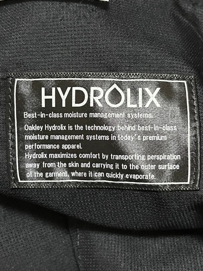 オークリーゴルフ　HYDROLIX　バナナパンツ　/34　ブラック　ストレッチ