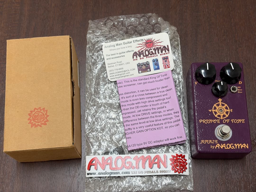ANALOGMAN PRINCE OF TONE 【プリンスオブトーン】送料込