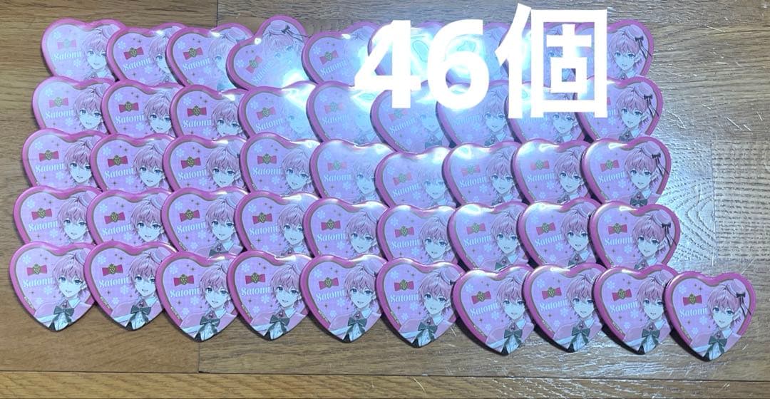 すとぷり　さとみくん　缶バッチ
