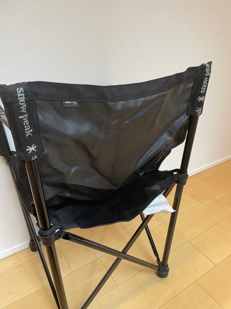 スノーピークチェア　ブラックエディション　復刻版