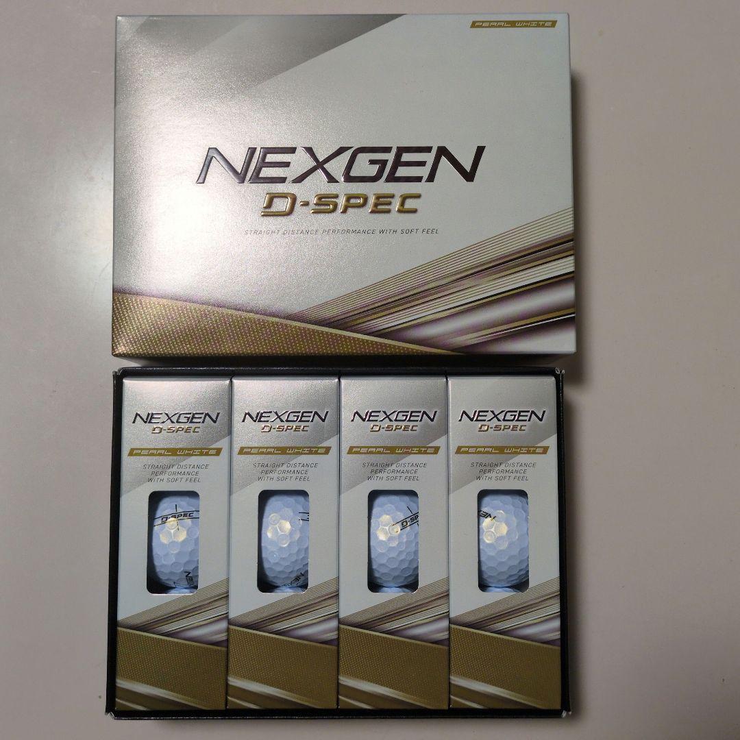 NEXGEN D-SPEC & TOTAL SPEC ゴルフボール 2ダース