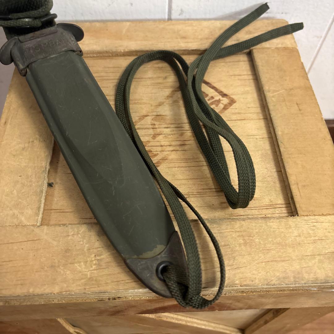 米軍　実物　ナム戦　US M8A1 PWH製　銃剣　BAYONETシース　③