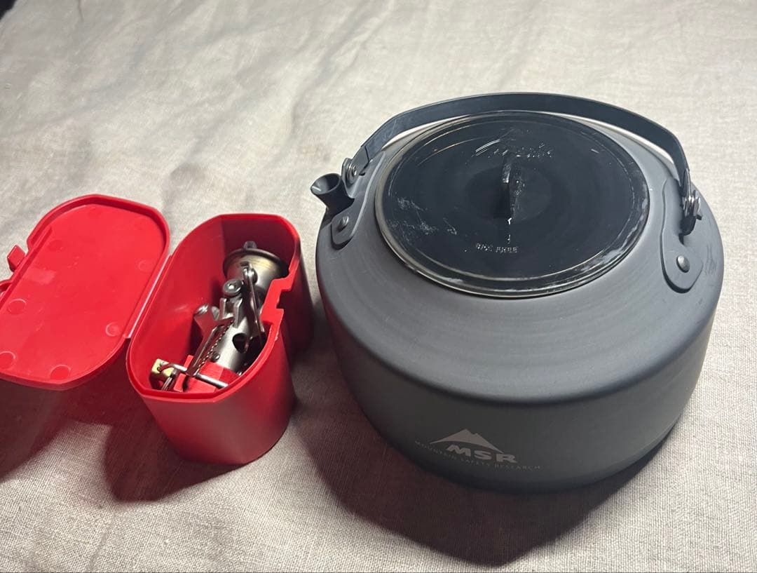 MSR エムエスアール ピカ1Lティーポット＋ポケットロケット2