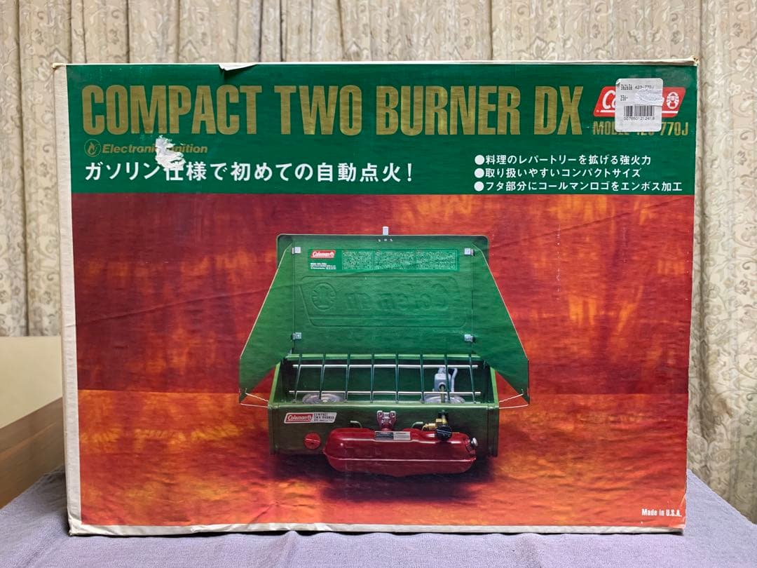 コールマン　ツーバーナーコンロ 432-770J キャンプ用品　廃番　希少