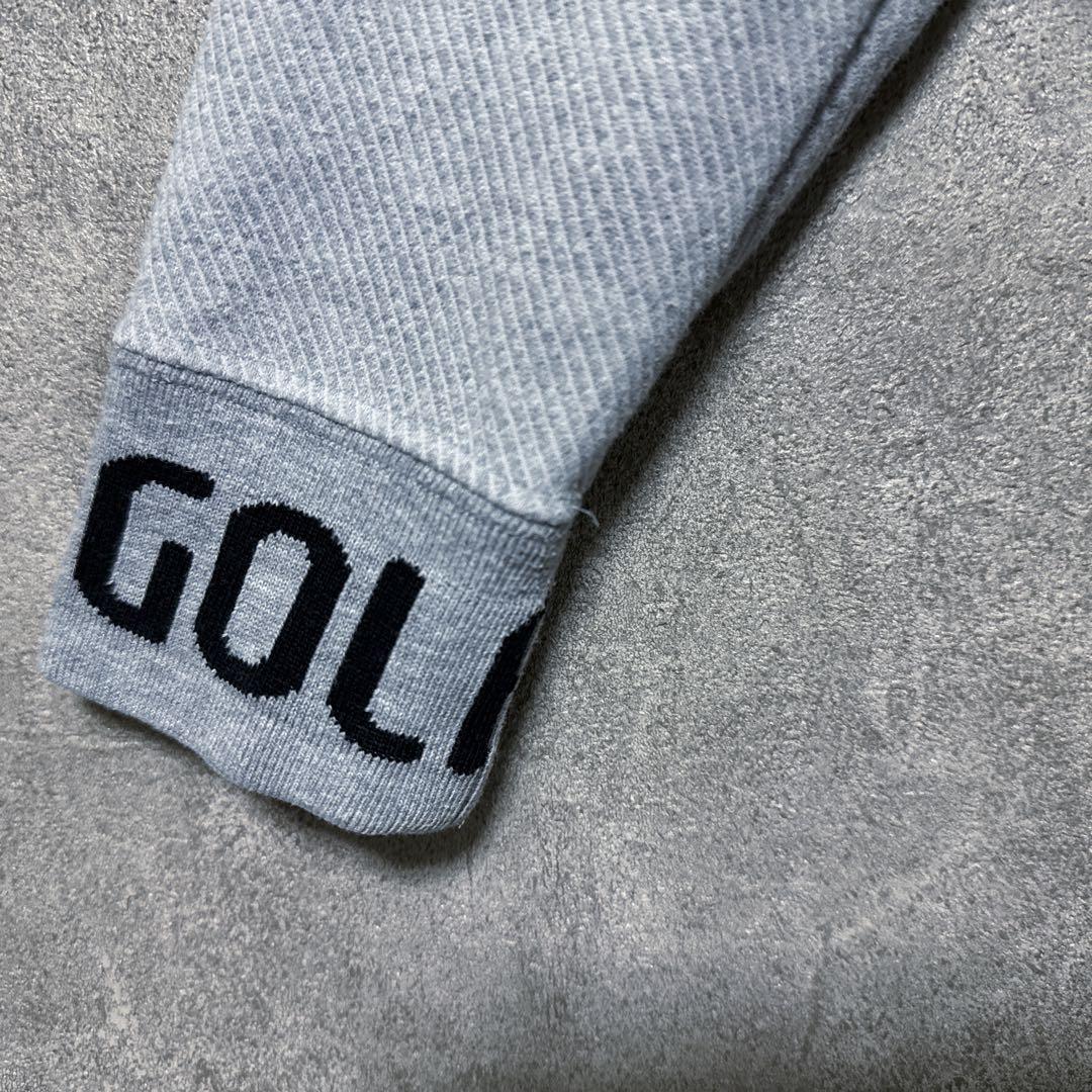 BEAMS GOLF ビームスゴルフ ロゴ ハイネック ロゴ 長袖 シャツ S