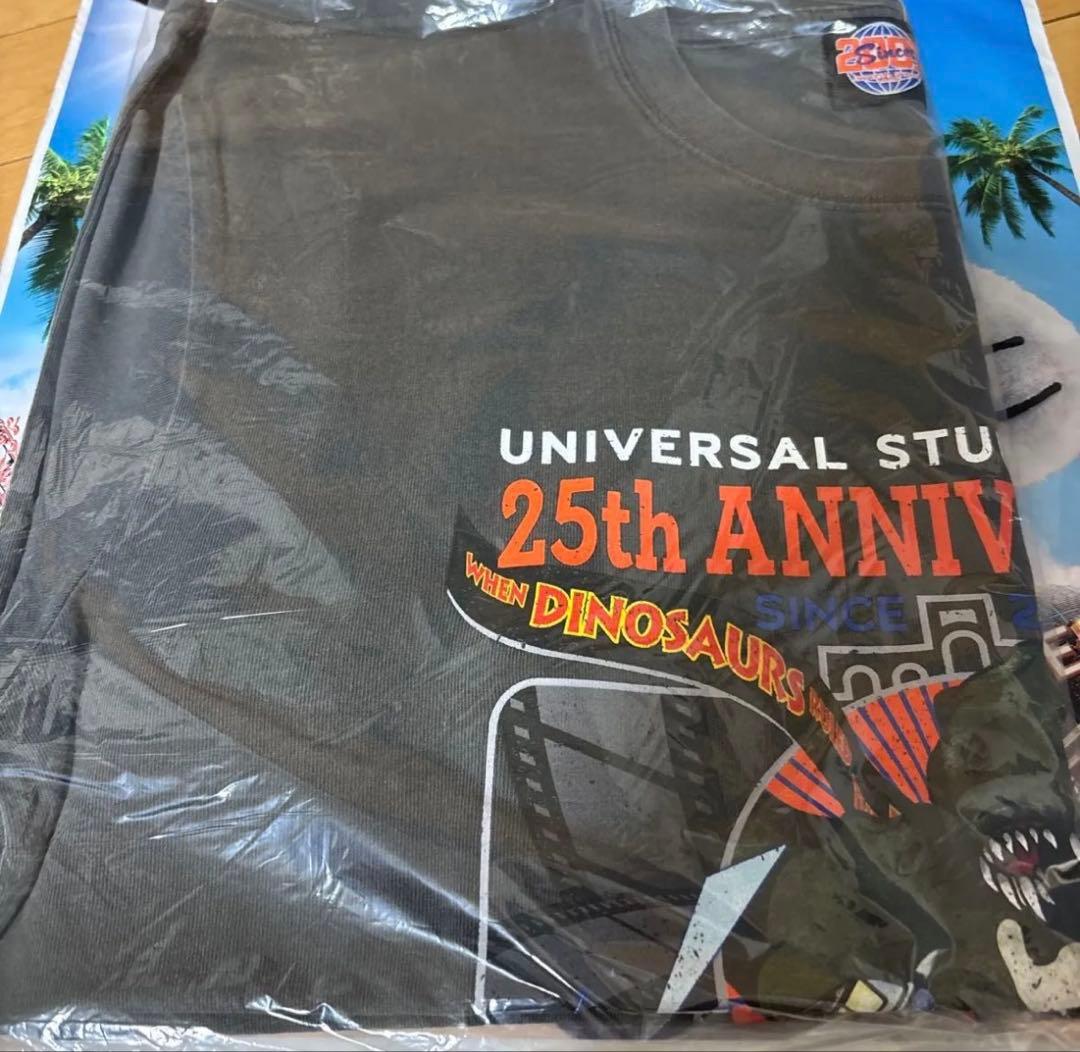 ユニバーサル・スタジオ・ジャパン 25周年記念Tシャツ XLサイズ