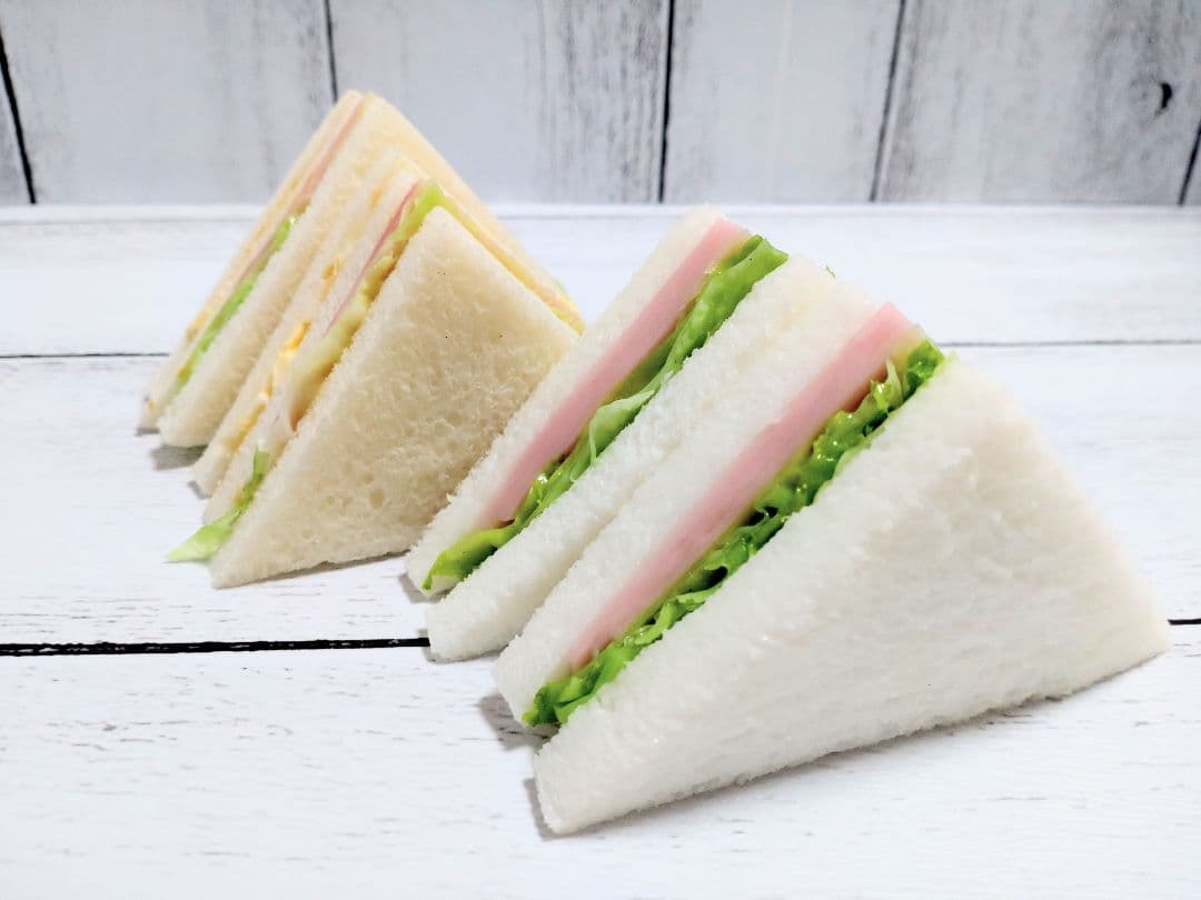 食品サンプル まいづる ミックスサンド ハムレタスサンド