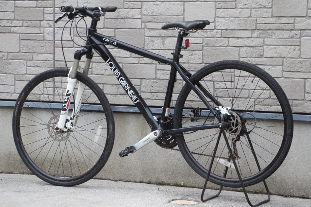 引き取り限定♪ルイガノ♪TRX2♪前後油圧式ディスク♪LOUIS GARNEAU