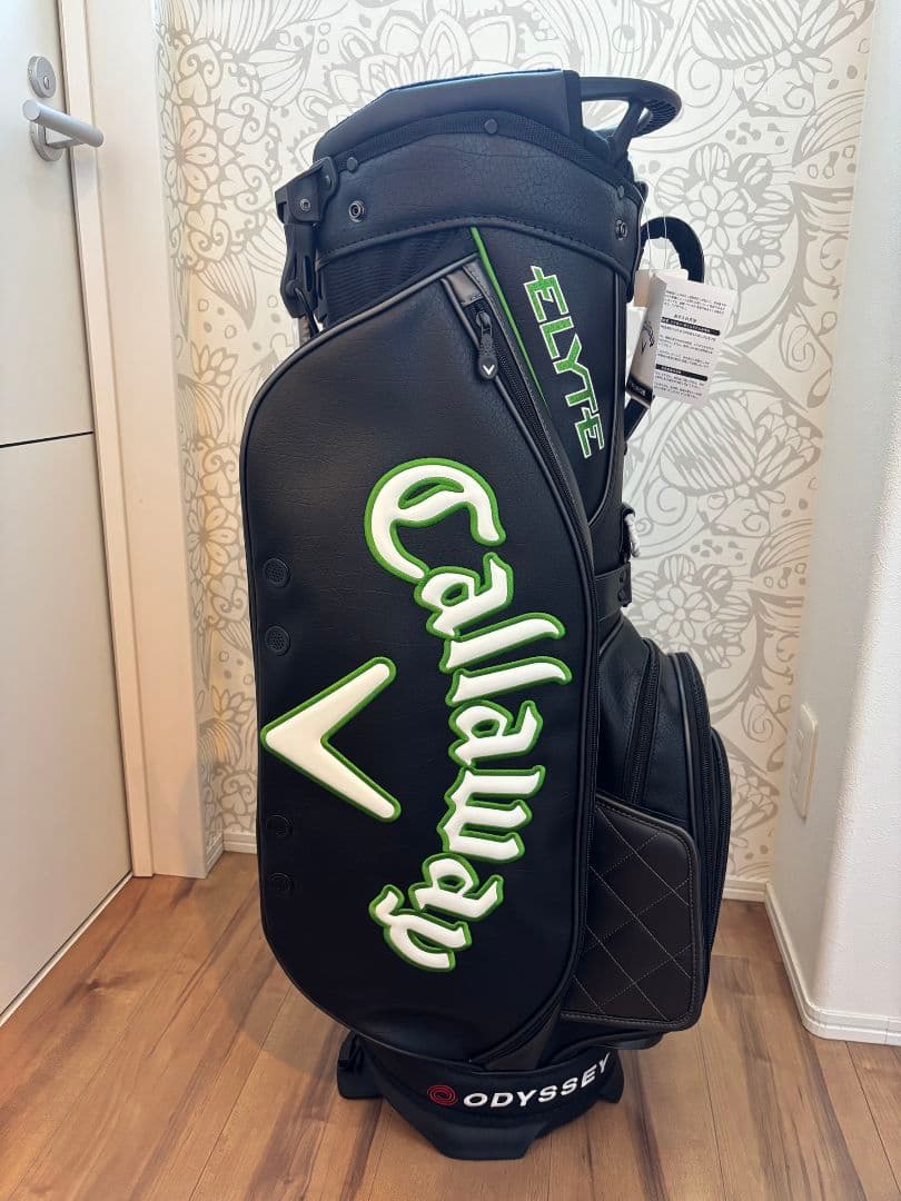 Callaway Elite キャディバッグ ブラック/グリーン