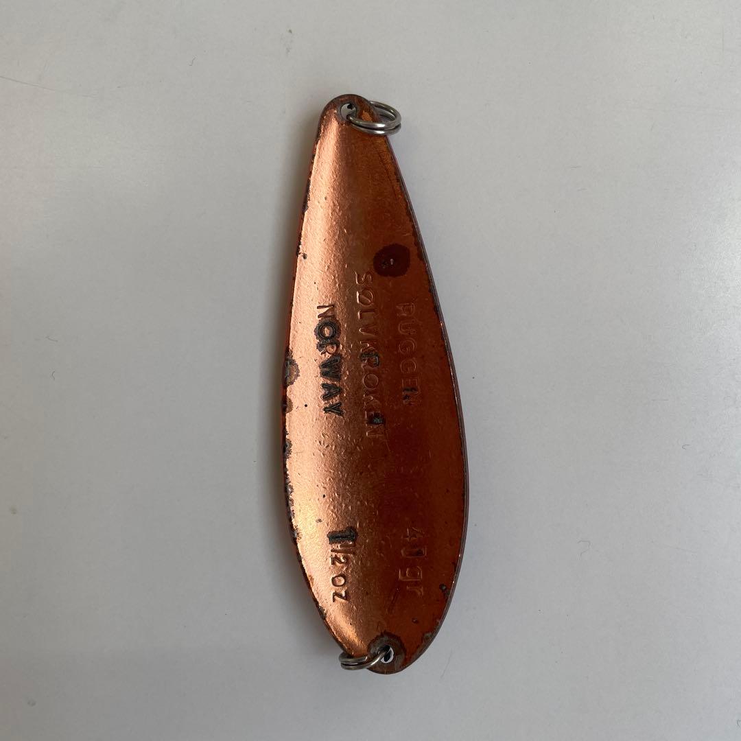 RUGGEN ルーゲン　スプーンルアー 40g シルバー・レッドフルオー他