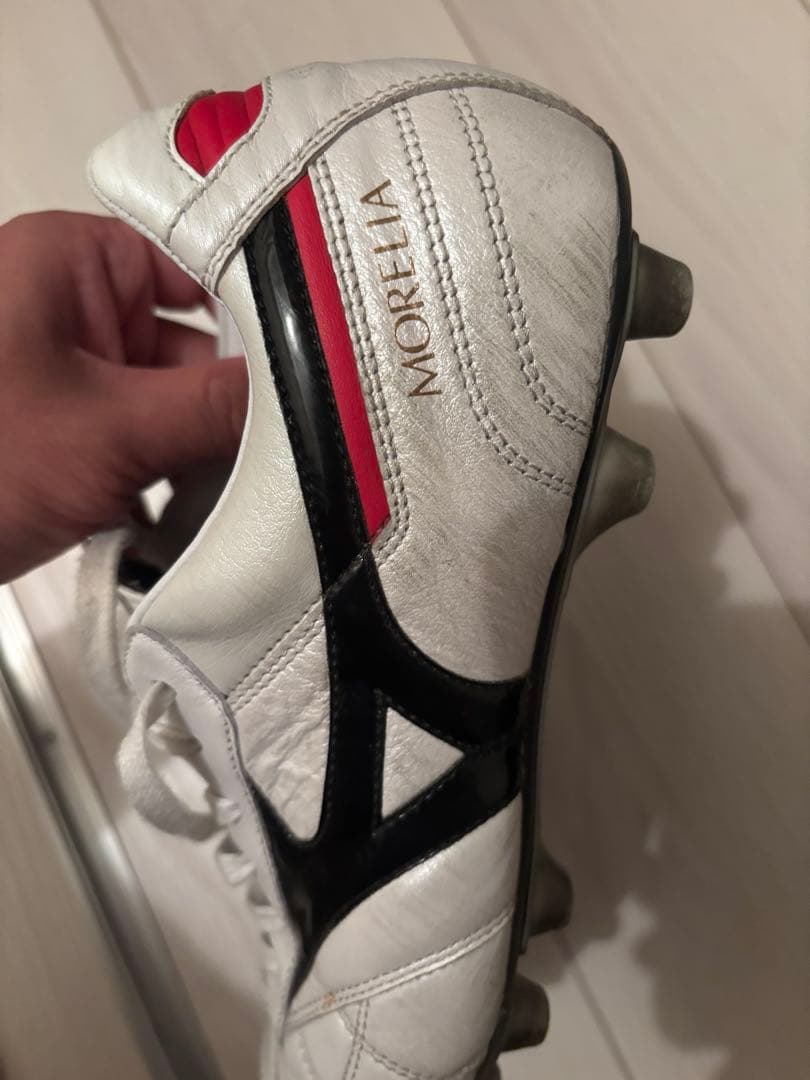 Mizuno Morelia サッカーシューズ ホワイト/ブラック