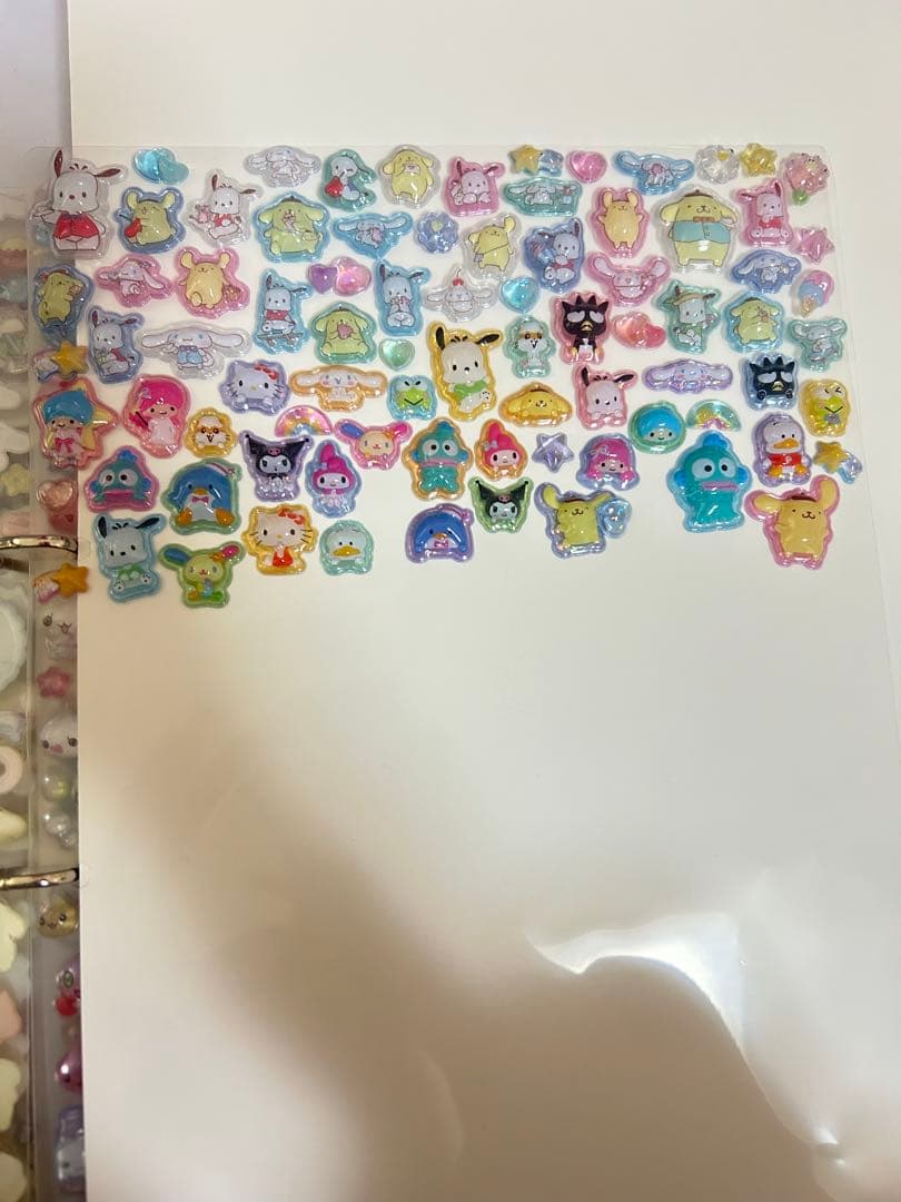 ボンボンドロップシール帳 A4サイズ 完成品