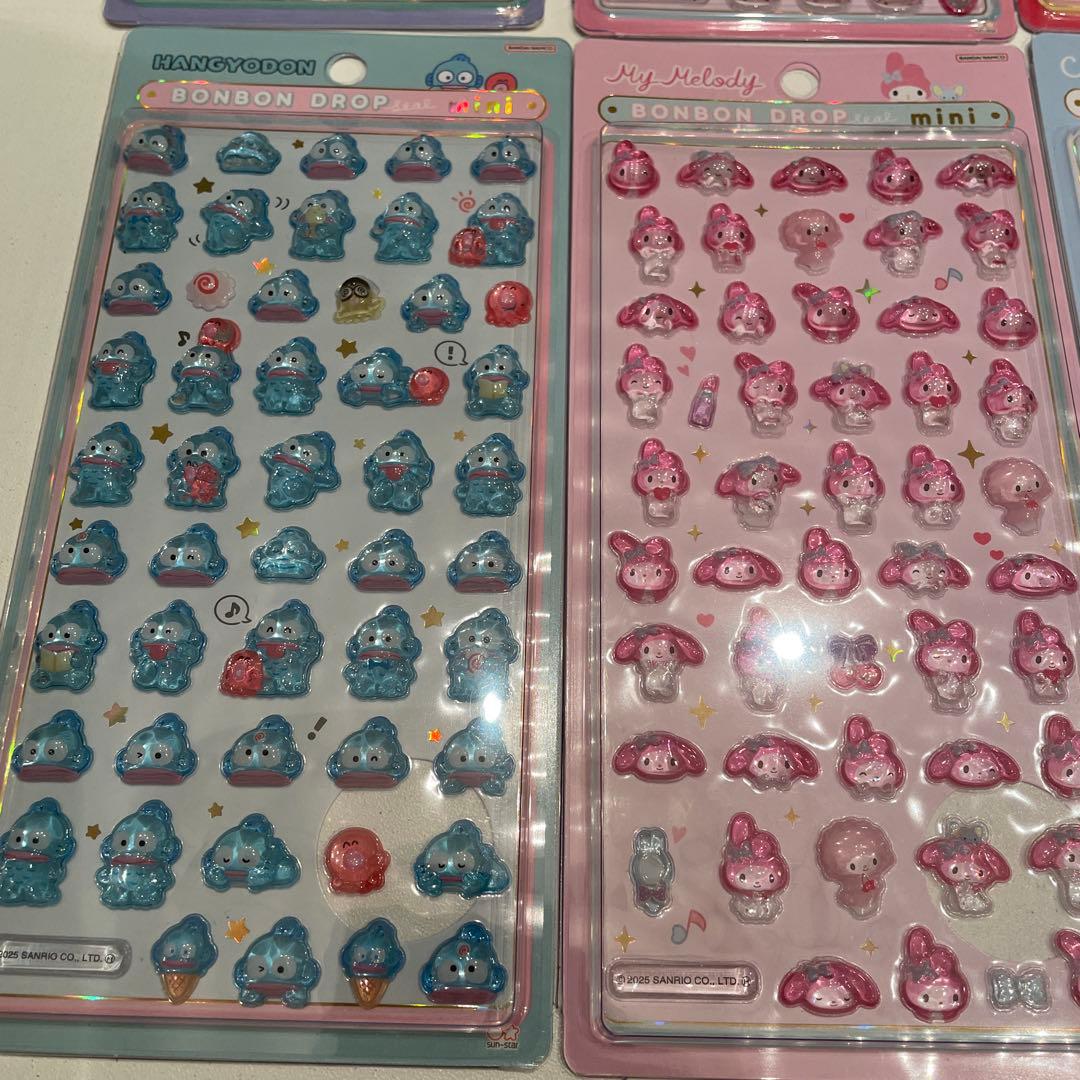 ボンボンドロップシール　サンリオミニ　コンプ