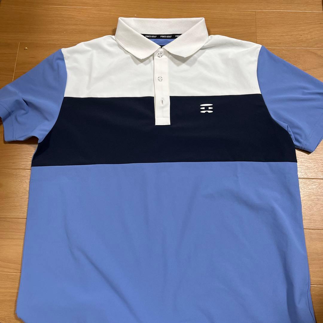 FIDES GOLF TRICOLOR POLO ポロシャツ