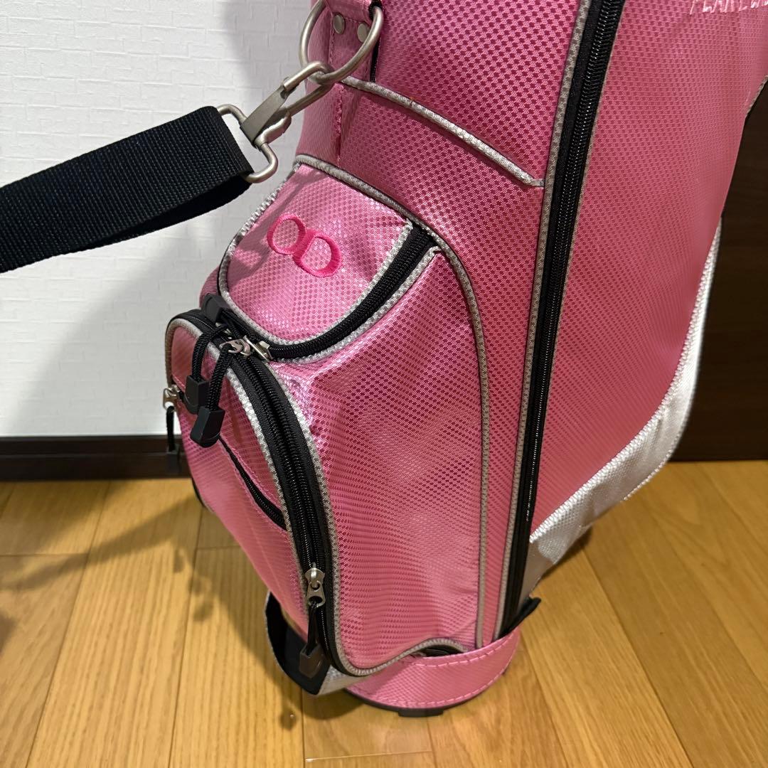 OnCo PEAKY LADIES ゴルフバッグ キャディバッグ ピンク