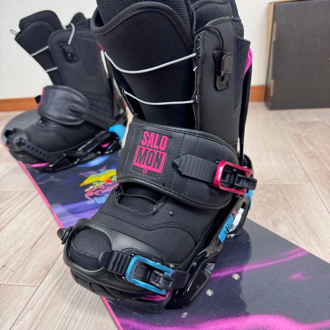 SALOMON レディース スノーボードセット 143cm
