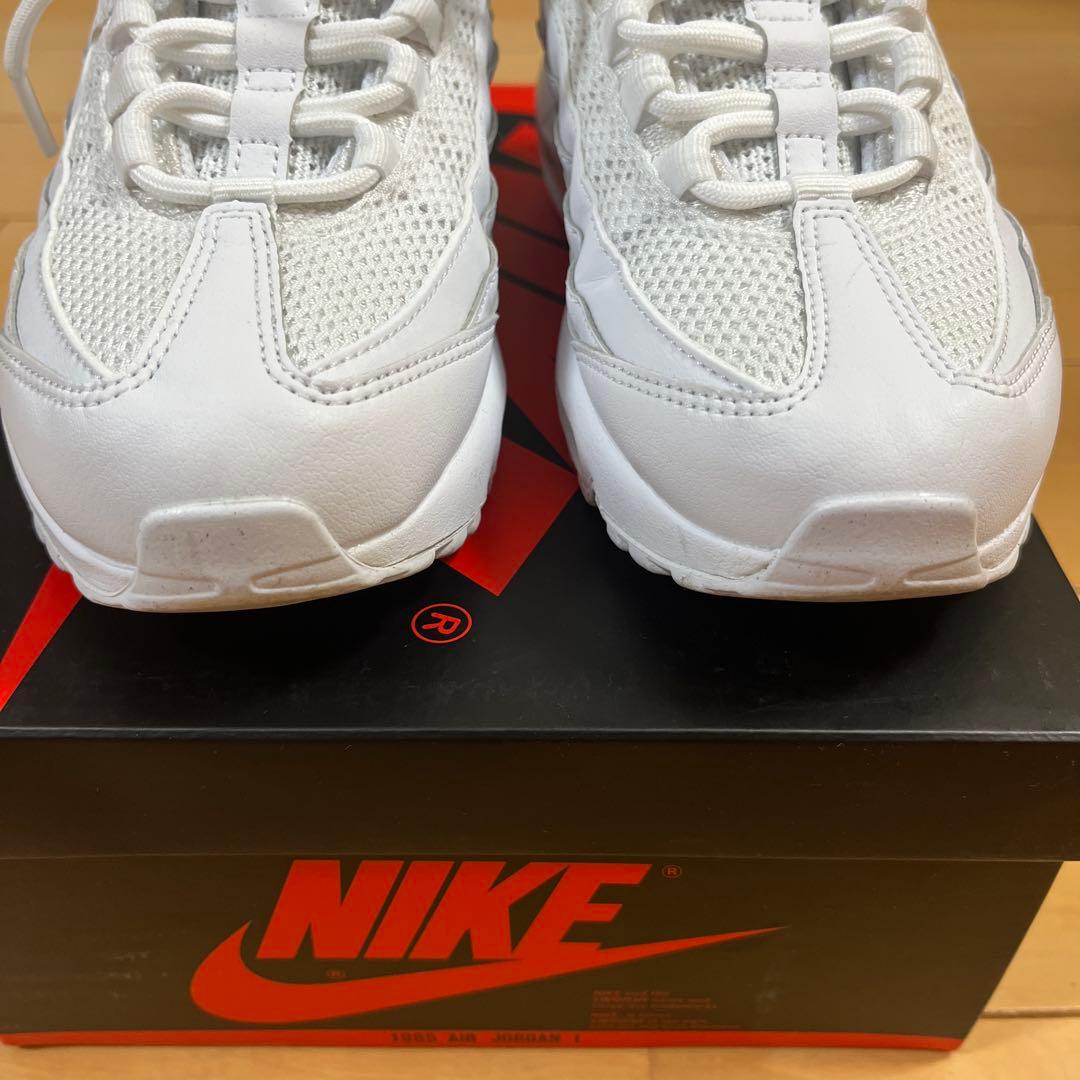 Nike Air Max 95 ホワイトシューズ 24cmDH8015-100。