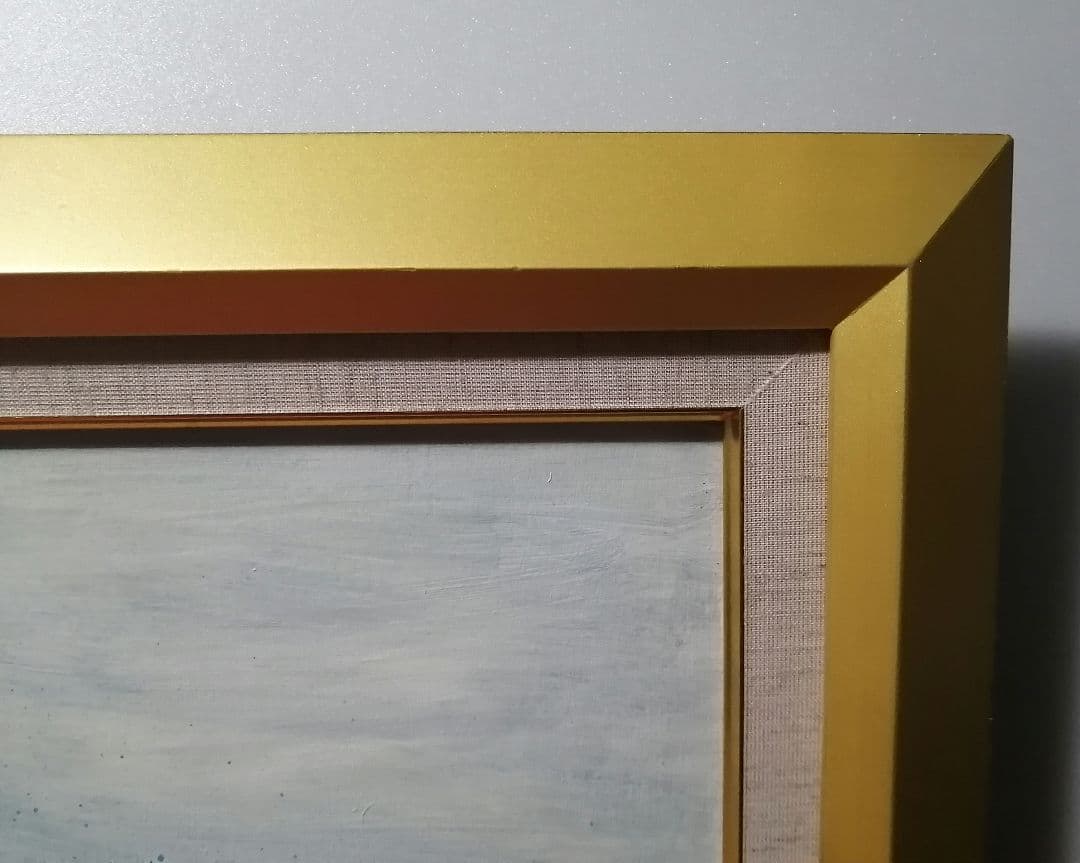 絵画　アクリル絵　キャンバス　額縁 画材　人物画　原画