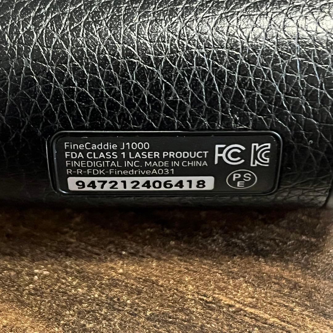 FineCaddie ファインキャディ J1000　ケース付き