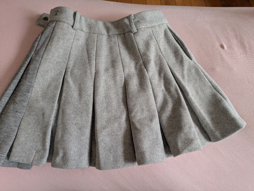 G/FORE グレー プリーツスカート